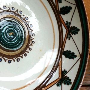 Vtg pottery bowl (Holland)